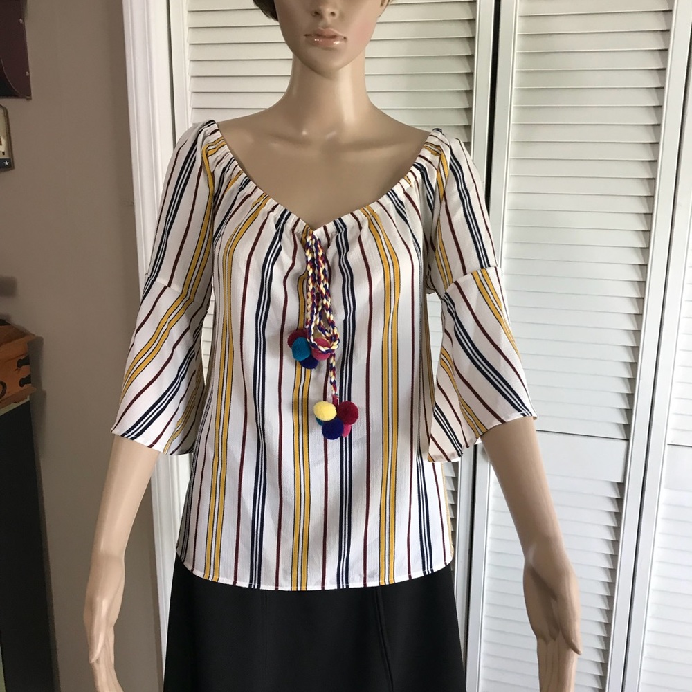 Lily White Shirt NWT SZ LG